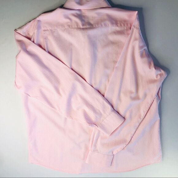 HP! Tommy Bahama Mens Pink Long-Sleeve Button-Down Shirt - Picture 9 of 13